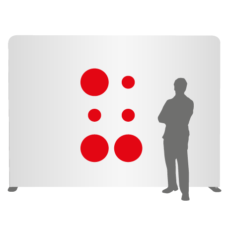 Textilwand ALU