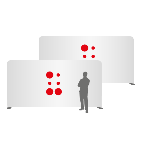 Textilwand ALU