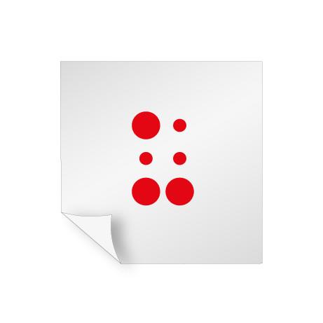 Aufkleber polymer 5-7 Jahre