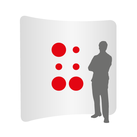 Textilwand ALU