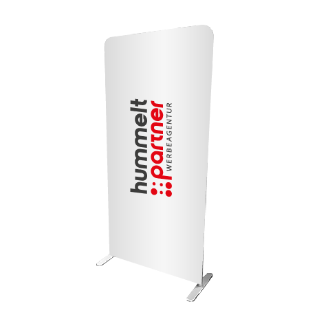 Aufsteller ZIPP ECO | B 100 cm x H 200,9 cm | bedruckt