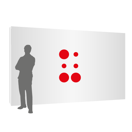 Textilfaltwand
