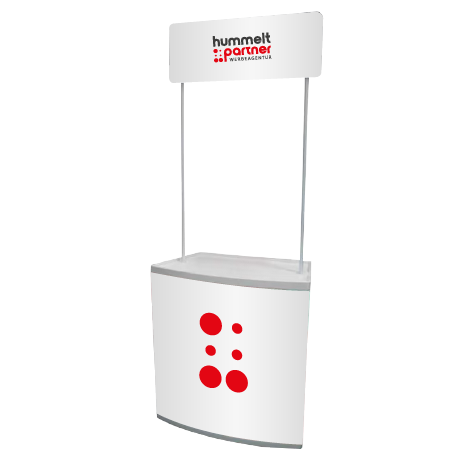 Promotiontheke | B 80,5 cm x H 219,5 cm x T 45 cm | bedruckt