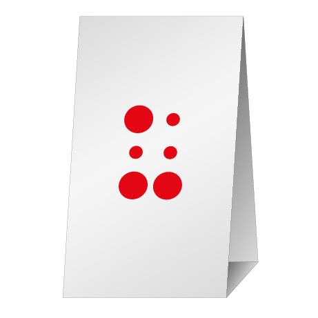 Tischaufsteller